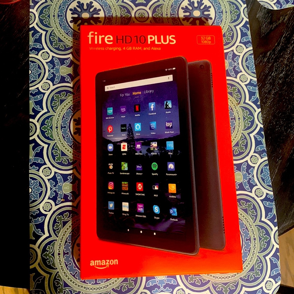 Fire HD 10 plus brand new in never opened box